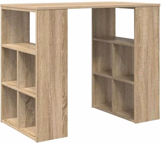 Berkfield Home Modern Corner Desk in Sonoma Oak – 1