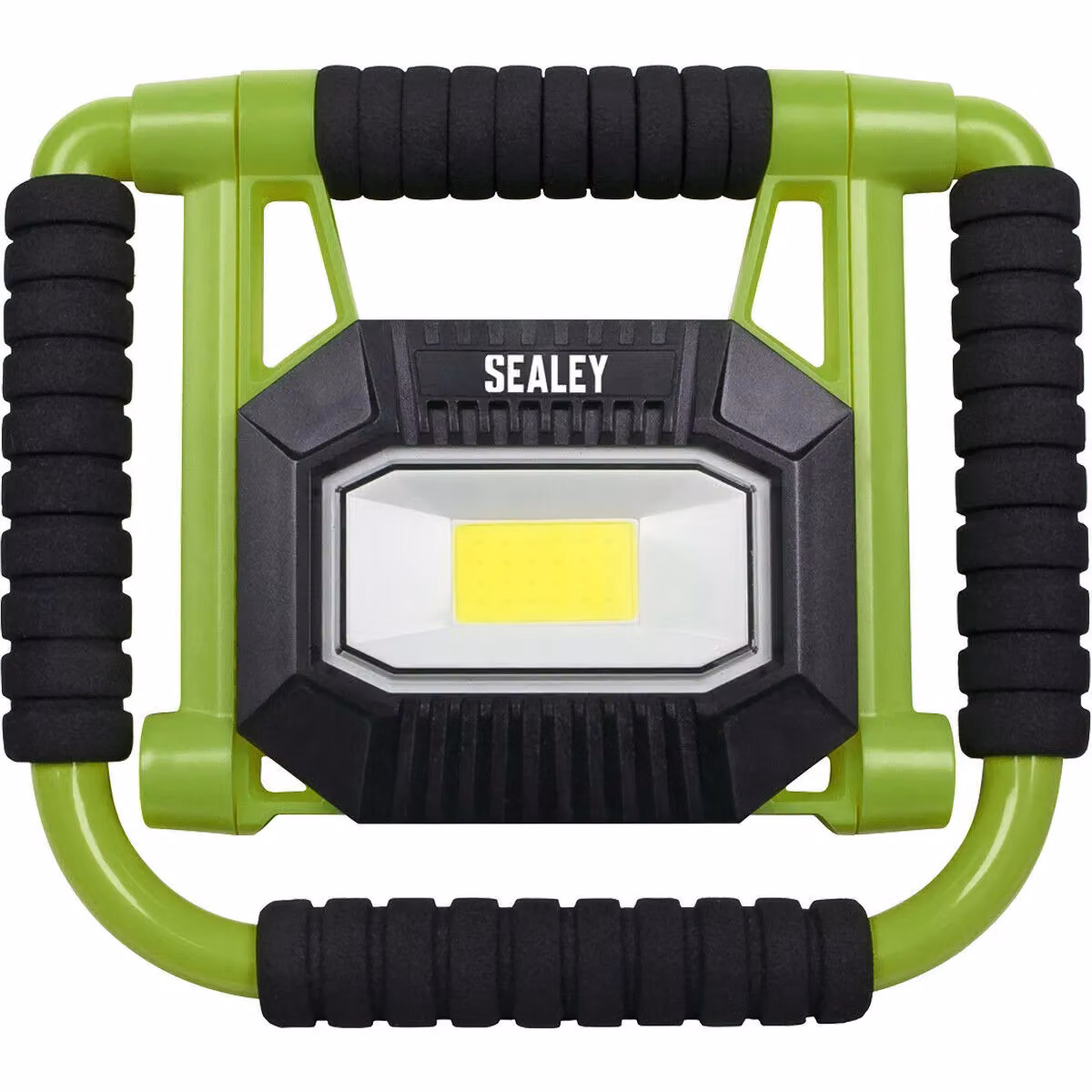 Loops Rechargeable Portable 10W LED Floodlight with IP67 Rating and Adjustable Swivel in Green/Multicolour – 4