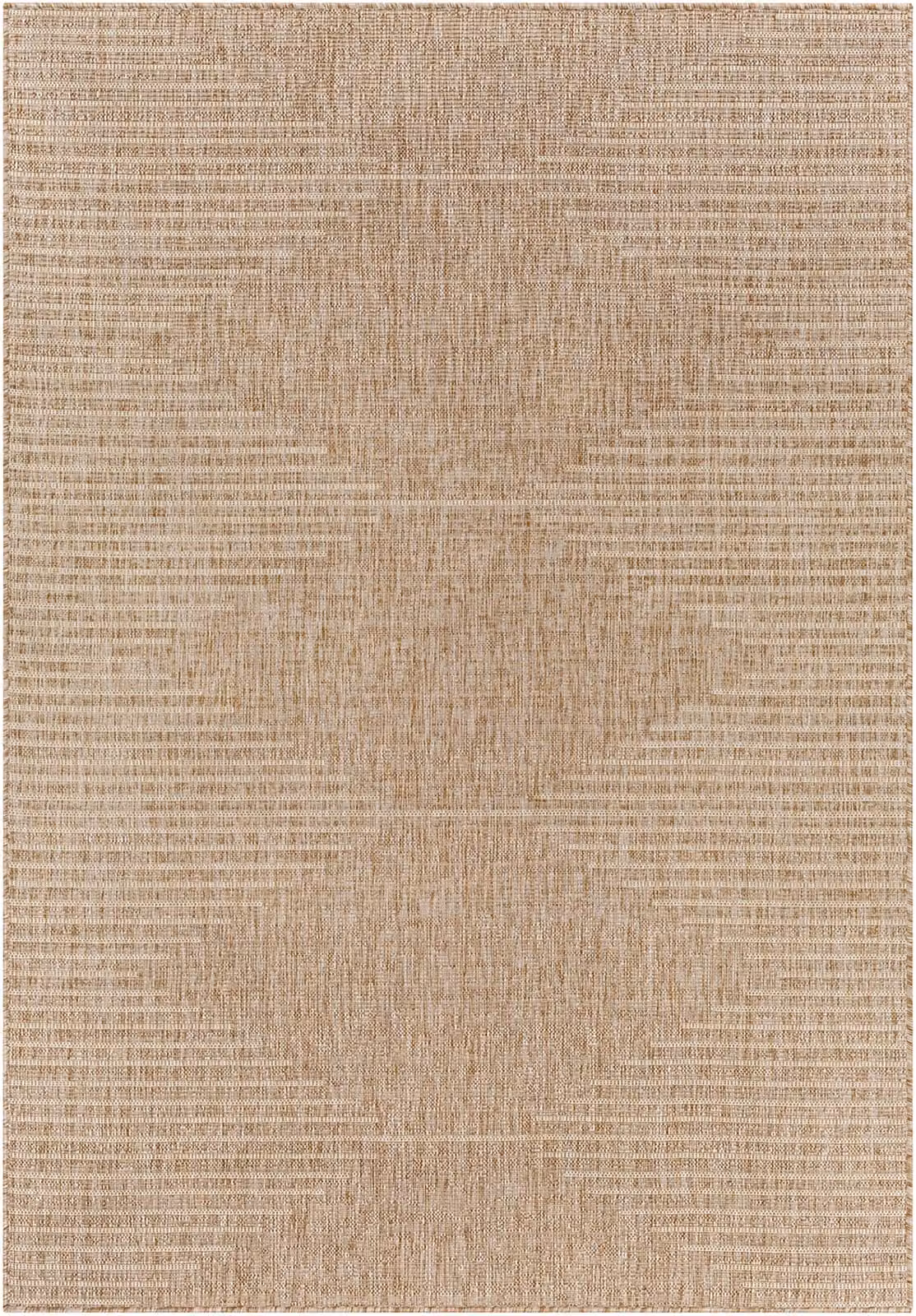 Livabliss Aegean-Global Boho In- & Outdoor Rug in Brown and Beige, W: 160 cm, L: 230 cm