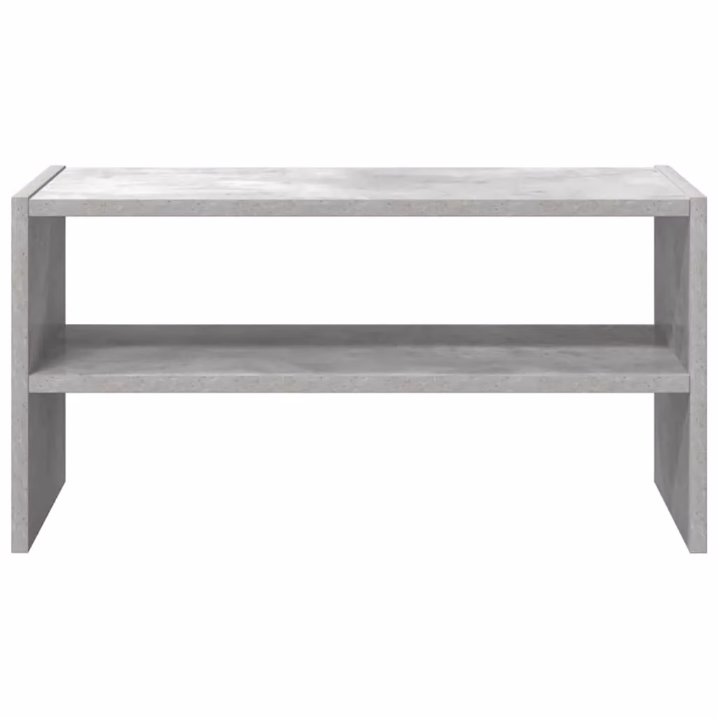 Berkfield Home Stackable Shoe Rack in Concrete Grey, W/D/H: 60 x 30 x 30.5 cm – 3