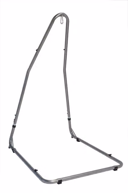 Amazonas Luna RockStone Metal Hanging Chair Stand in Silver with Adjustable Height