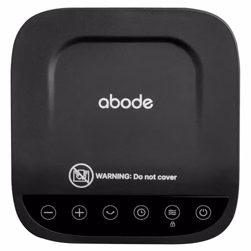 Abode 2000W Ceramic Fan Heater, Black, Freestanding – 9