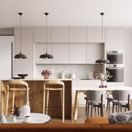 SOLLUX lighting Gina Pendant Light in Black Steel with E27 Socket – 2