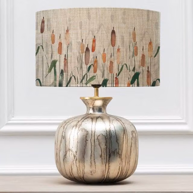 Voyage Maison Elphaba Table Lamp with Saroma Eva Lampshade in Gold and Blue