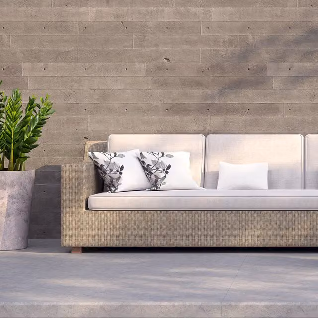 Andrew Lee Black and White Floral Illustration Outdoor Cushion, W/D/H: 60 x 60 x 60 cm