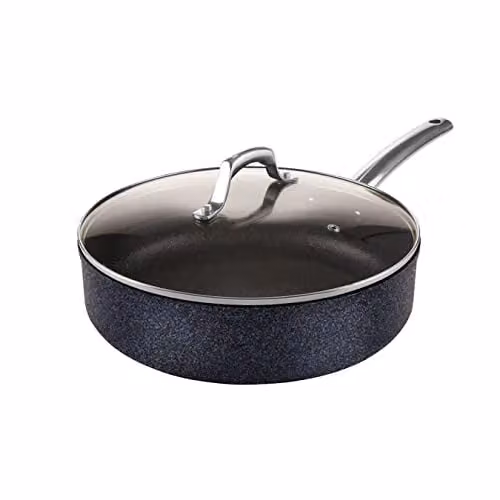 Tower Trustone Pro T800033 Non-Stick Multi-Pan, 28cm, Purple and Black, 4.5 l – 1