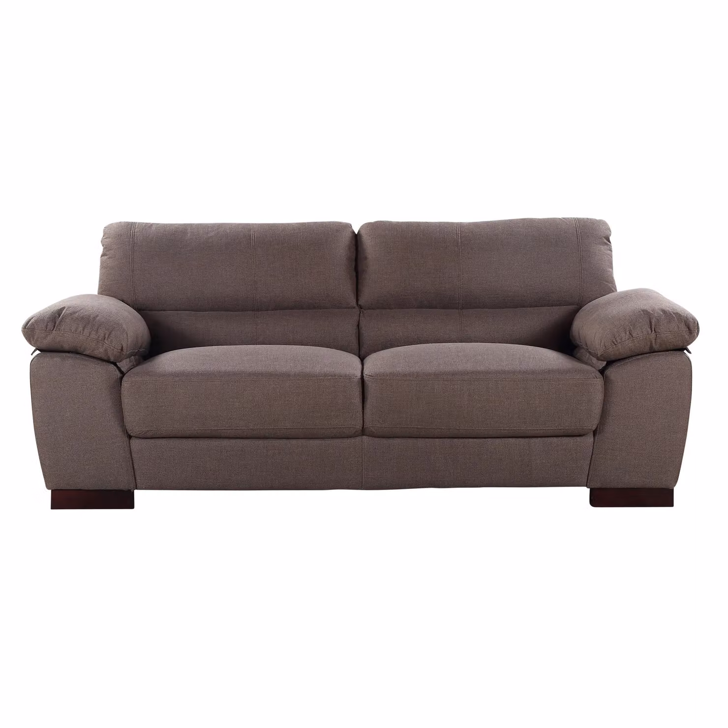 Artemis Home Westbrook 3 Seat Upholstered Fabric Sofa in Brown – 2