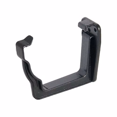 FloPlast Ogee Cast Iron Effect Fascia Bracket, Black