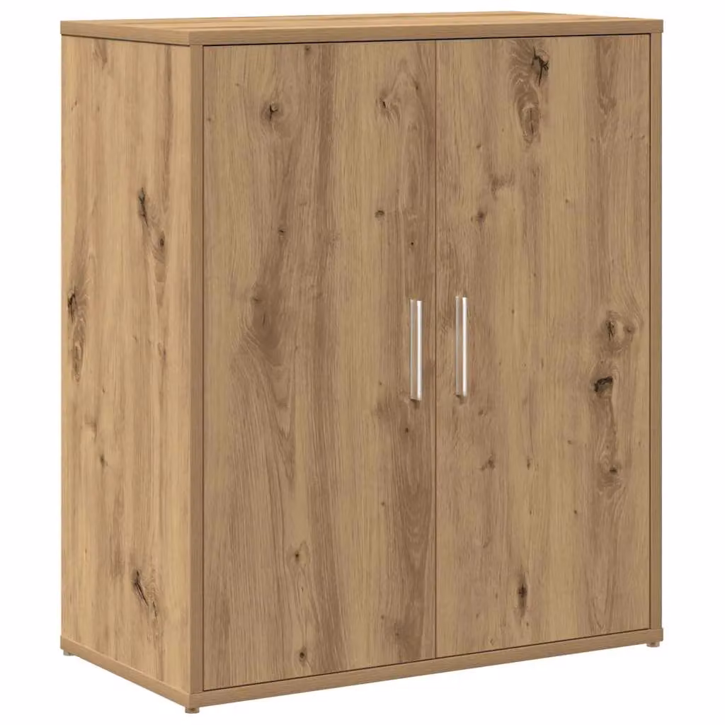Berkfield Home Artisan Oak Sideboard in Brown, W/D/H: 60 x 31 x 70 cm – 2