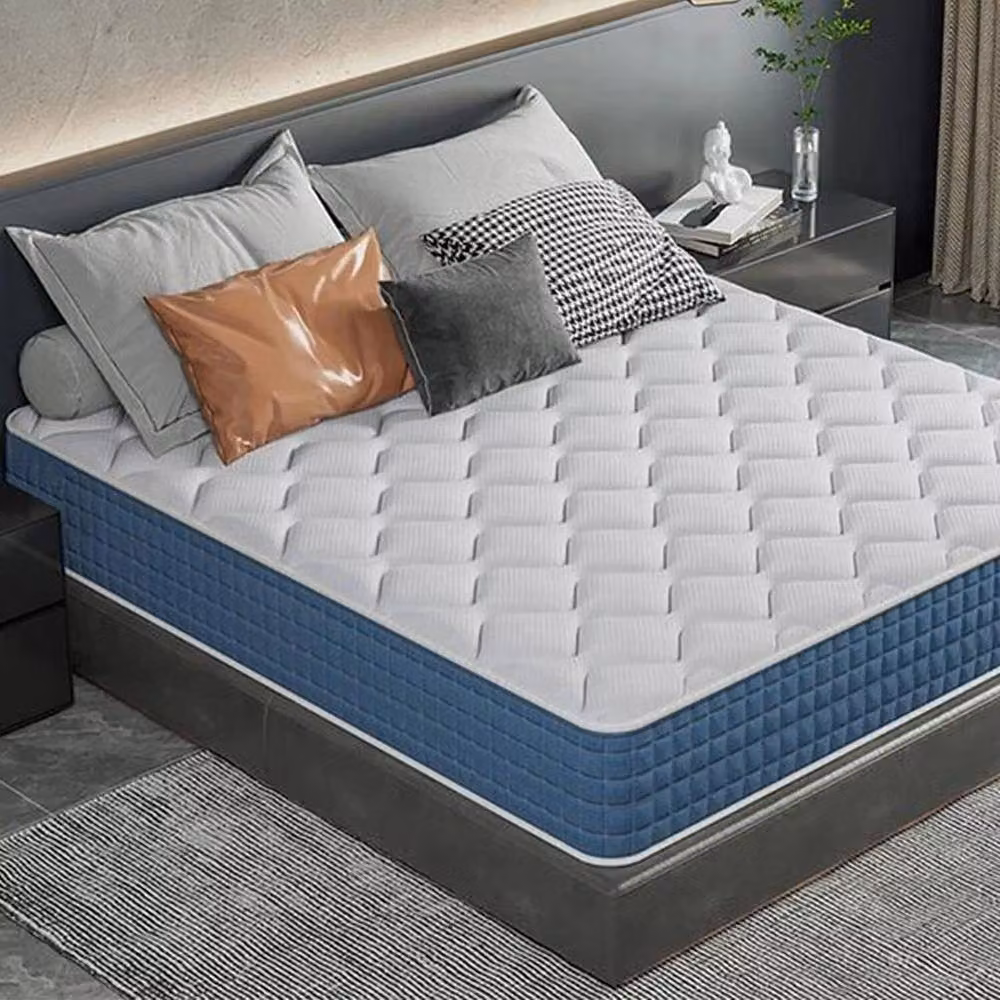 FORGEVIO King Luxury Orthopaedic Mattress in Blue, W/D/H: 150 x 200 x 25 cm – 2