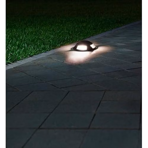 Netlighting Forlight Up Outdoor Recessed LED Uplighting, Urban Grey, 7.4W, 3000K Warm White, IP65, 106lm – 2
