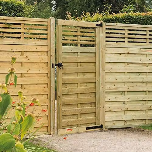 Kyoto Gate Forest Wood Gate in Beige – 2