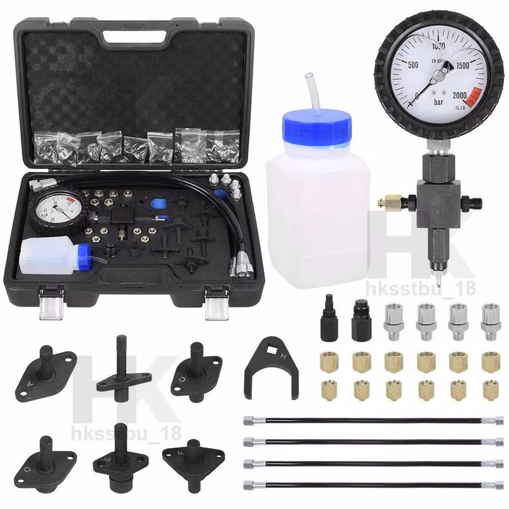 NESTLUNE Master Common Rail Diesel High Pressure Tester Kit in Black, W: 1000 mm, D: 400 mm – 2