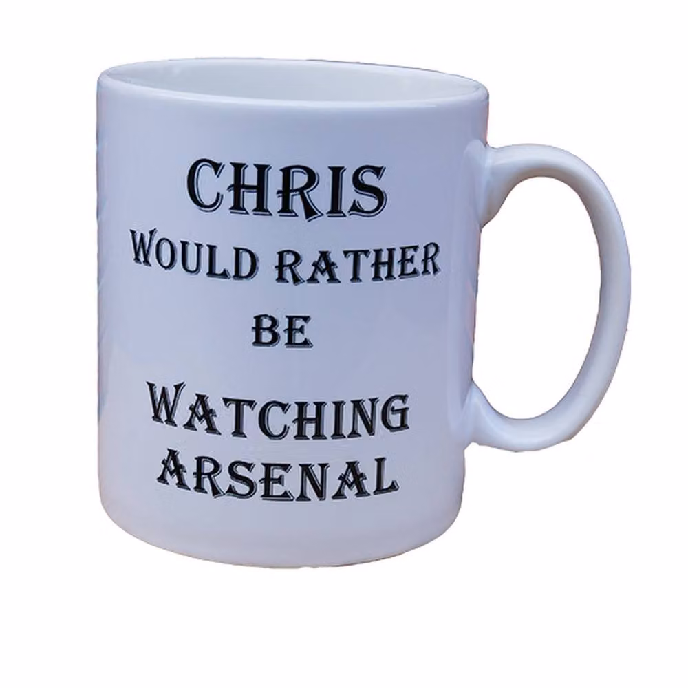 Uniqueful Personalised Would Rather Be Mug in White – 2