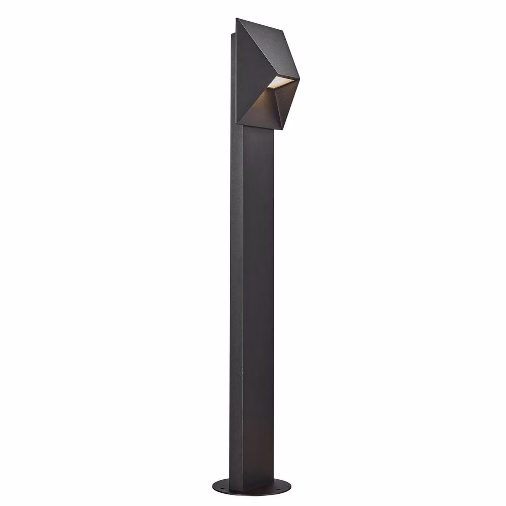 Nordlux Pontio Black Aluminium Outdoor Post Light for Garden, GU10, IP54, Mains Operated – 2