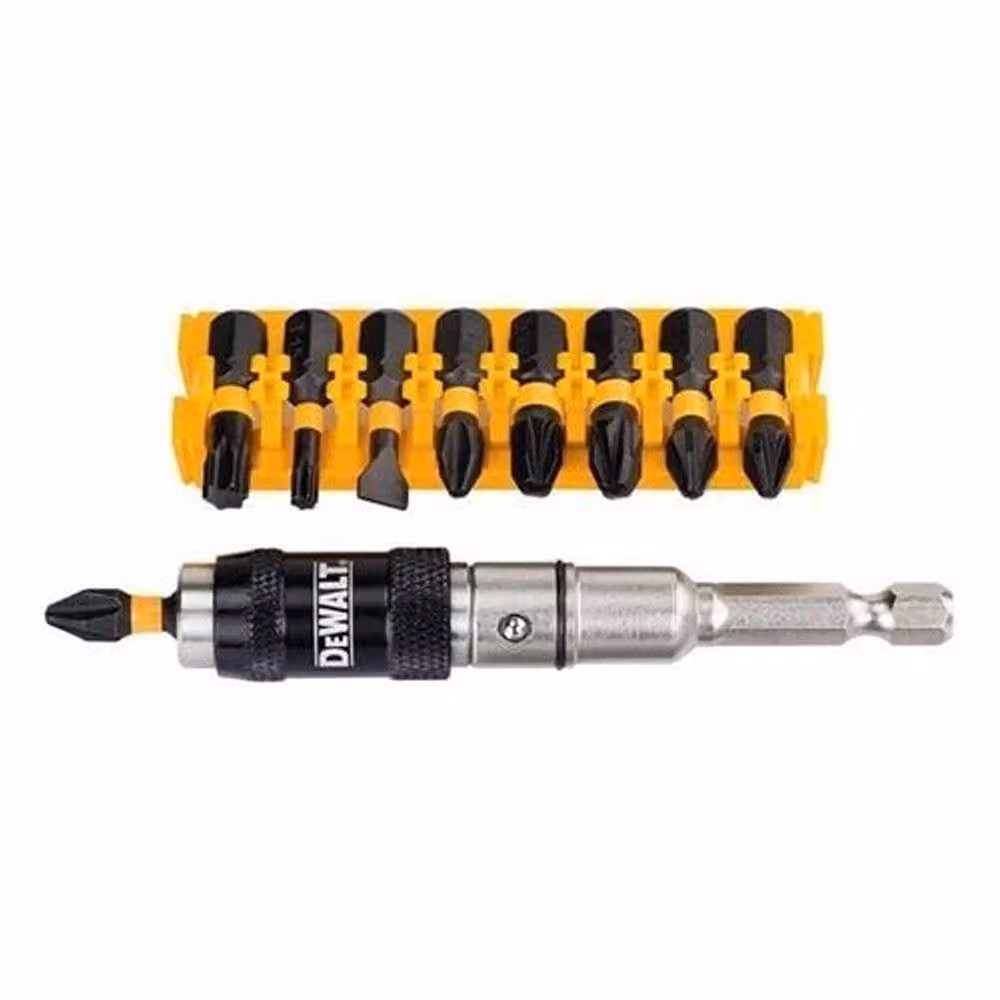 DeWalt Extreme Screwdriver Bit Pack of 10 in Black – 2