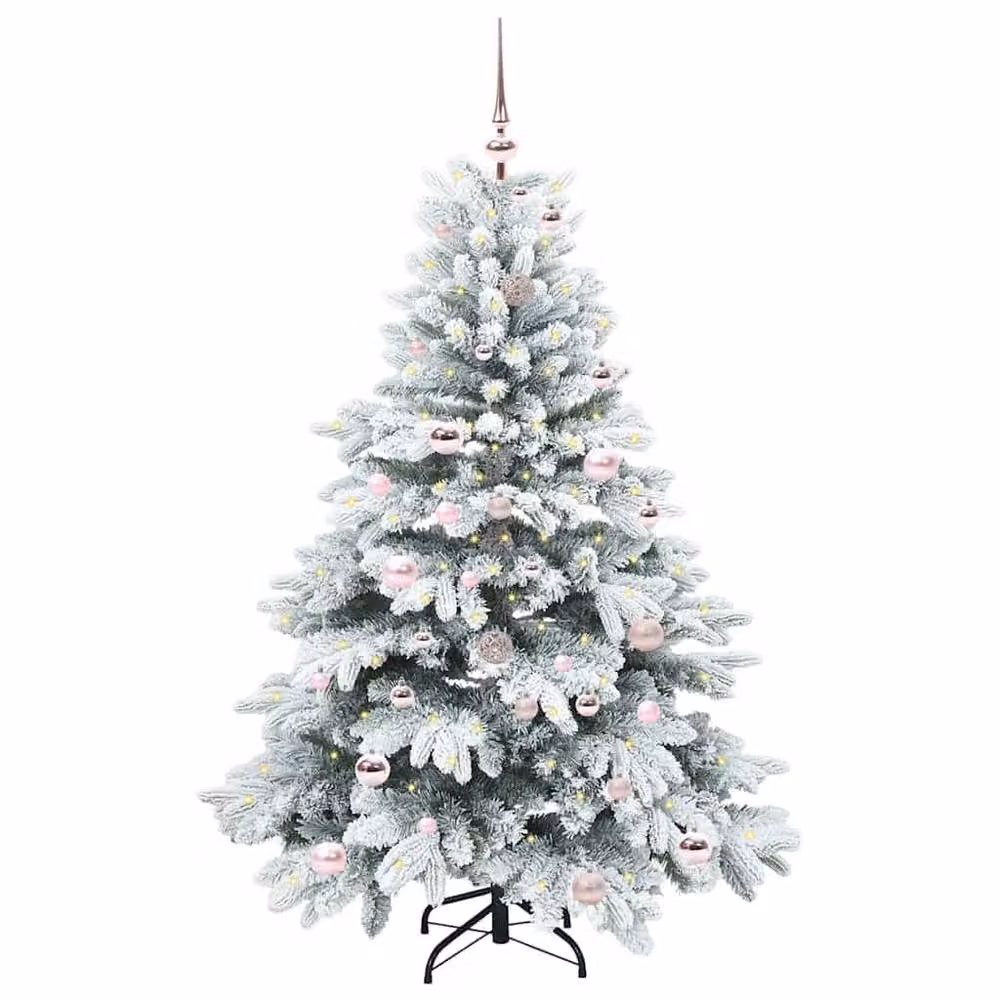 Berkfield Home Artificial Green Christmas Tree with 150 LEDs, Height: 150 cm – 2