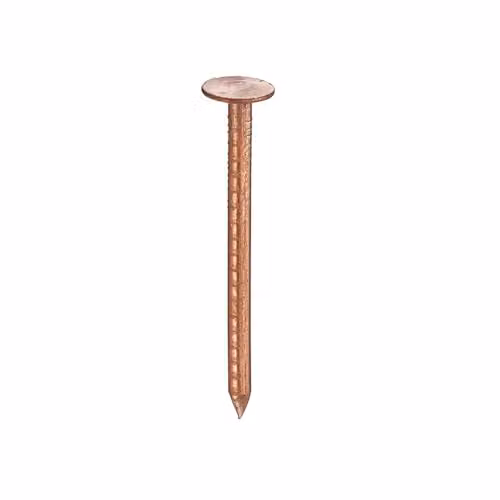 Unifix Copper Broad Flat Clout Nails, 1 kg Bag, 38 x 3.35 mm