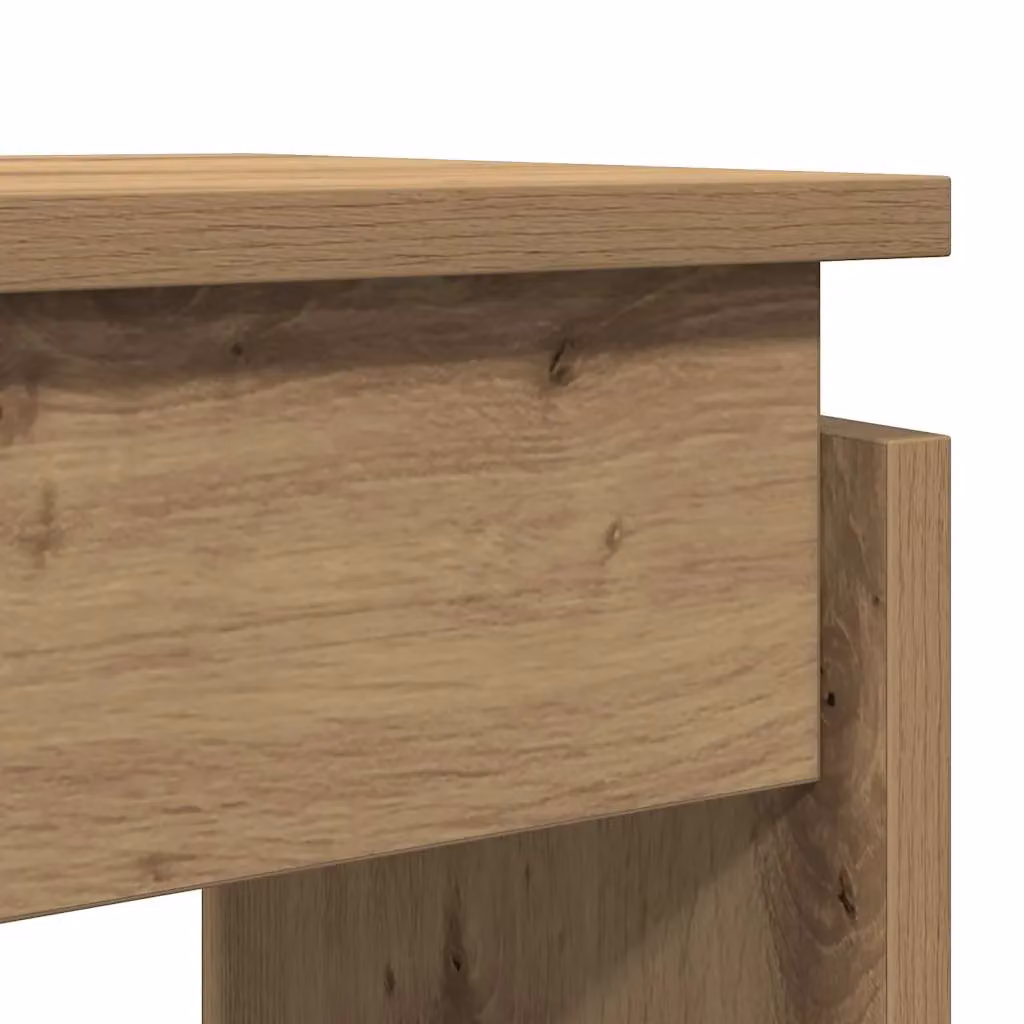 Berkfield Home Artisan Oak Console Table in Brown, W/D/H: 102 x 30 x 80 cm – 5