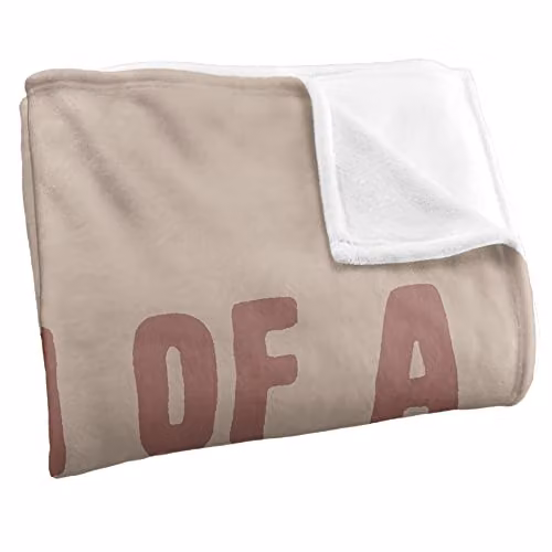 LOGOVISION Elf Buddy Son Of A Nut Cracker Super Soft Fleece Throw Blanket, W/D/H: 91 x 147 cm, Multicolour – 3