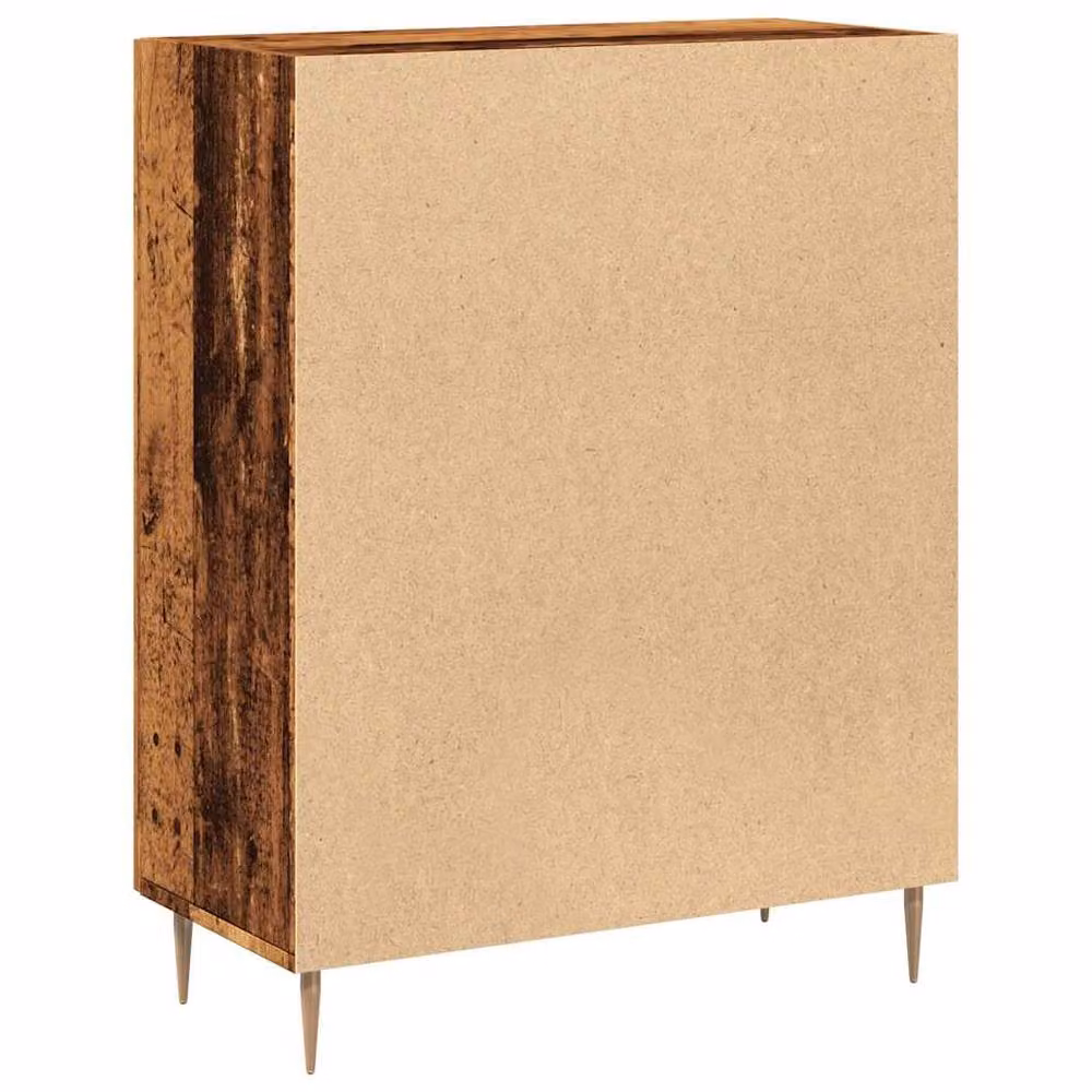 Berkfield Home Rustic Old Wood Sideboard in Brown, W/D/H: 69.5 x 34 x 90 cm – 5