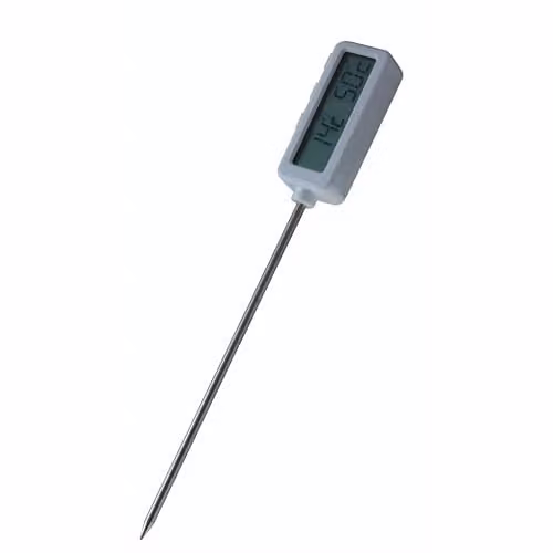 KitchenCraft Digital Cooking Thermometer Probe and Kitchen Timer, White – 1