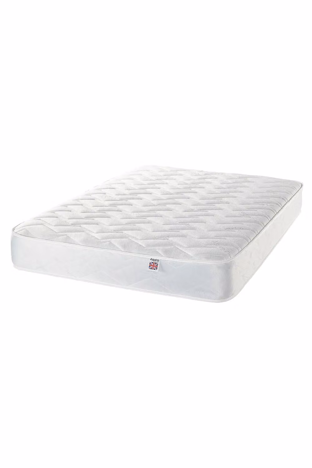 Aspire White Hybrid Memory Foam Rolled Mattress, W/D/H: 90 x 200 cm – 5