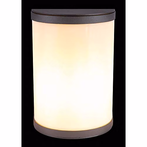 Netlighting Segga Outdoor Flush Wall Lamp Anthracite Grey IP44 with E27 Socket – 3