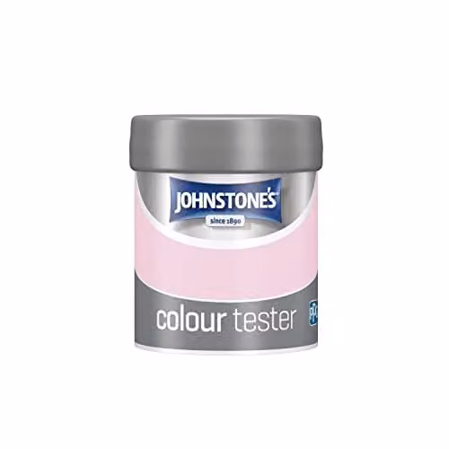 Johnstone's Colour Sample Tester Pot in Pink Cadillac, 75ml