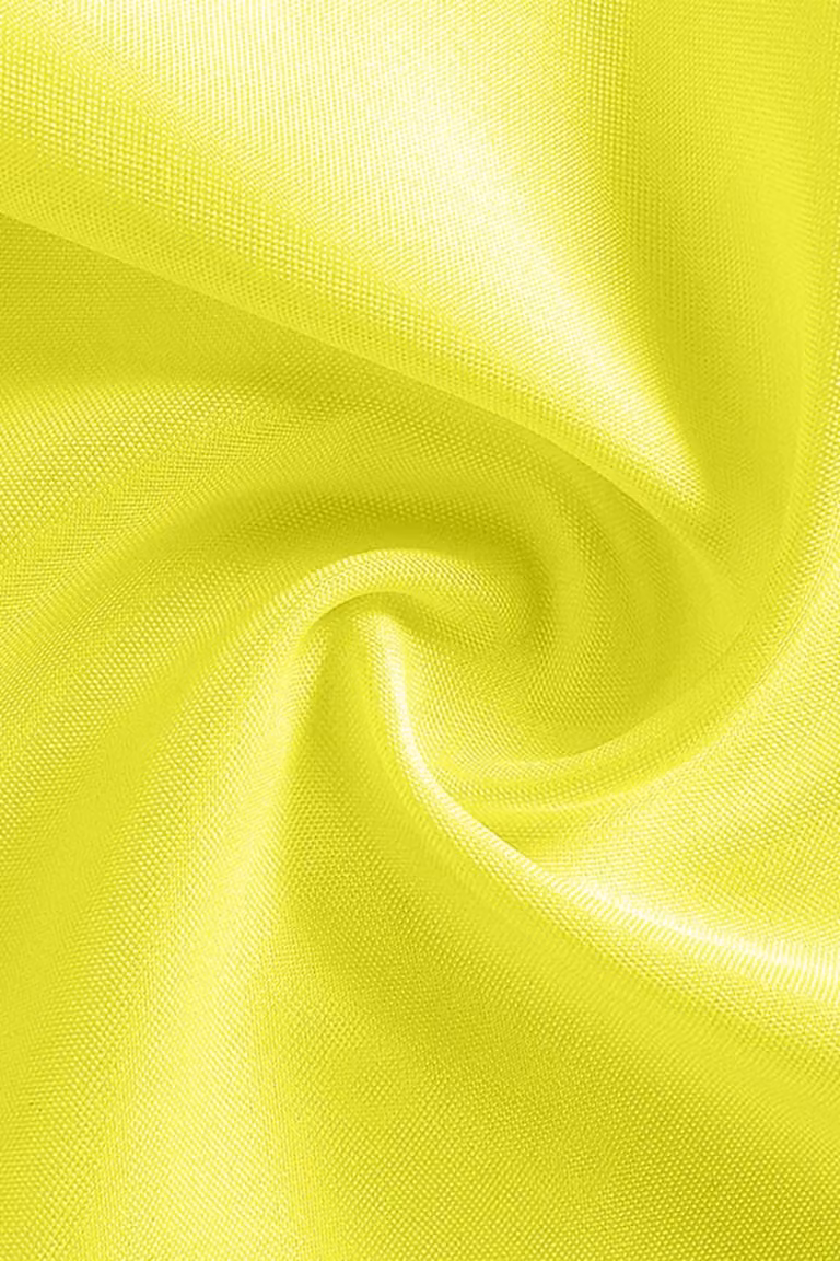 Neel Blue Reusable Polyester Table Napkins, 10 Pack, Yellow, 50 x 50 cm
