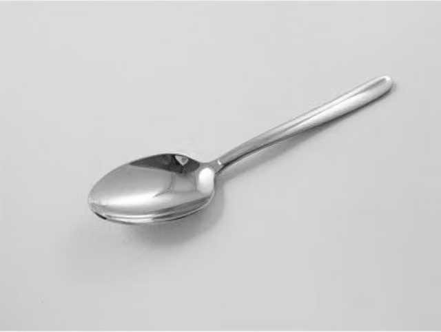 Orsina Sl Saturn Polished Silver Stainless Steel Adult Dinner Spoon