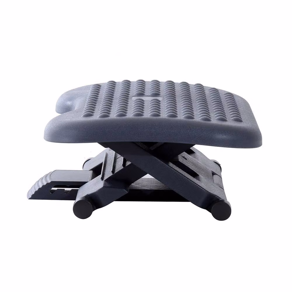 STILVORA Adjustable Footrest with Tilting Platform in Grey – 5