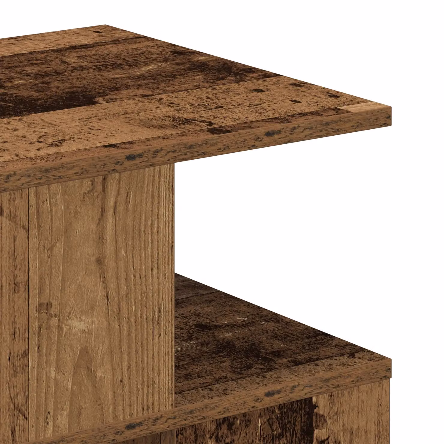 Berkfield Home Square Side Table in Brown, W/D/H: 40 x 40 x 40 cm – 6