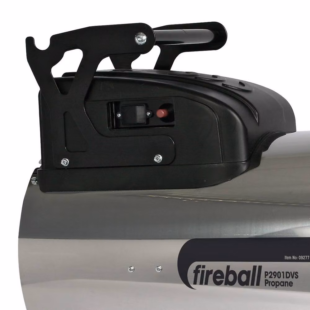 SIP FIREBALL 2901DV Propane Space Heater in Stainless Steel – 2