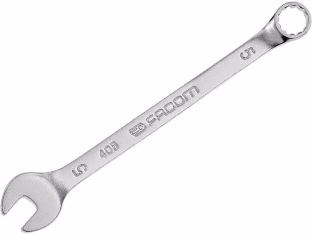 Facom Slim Metric Combination Spanner 5mm in Silver