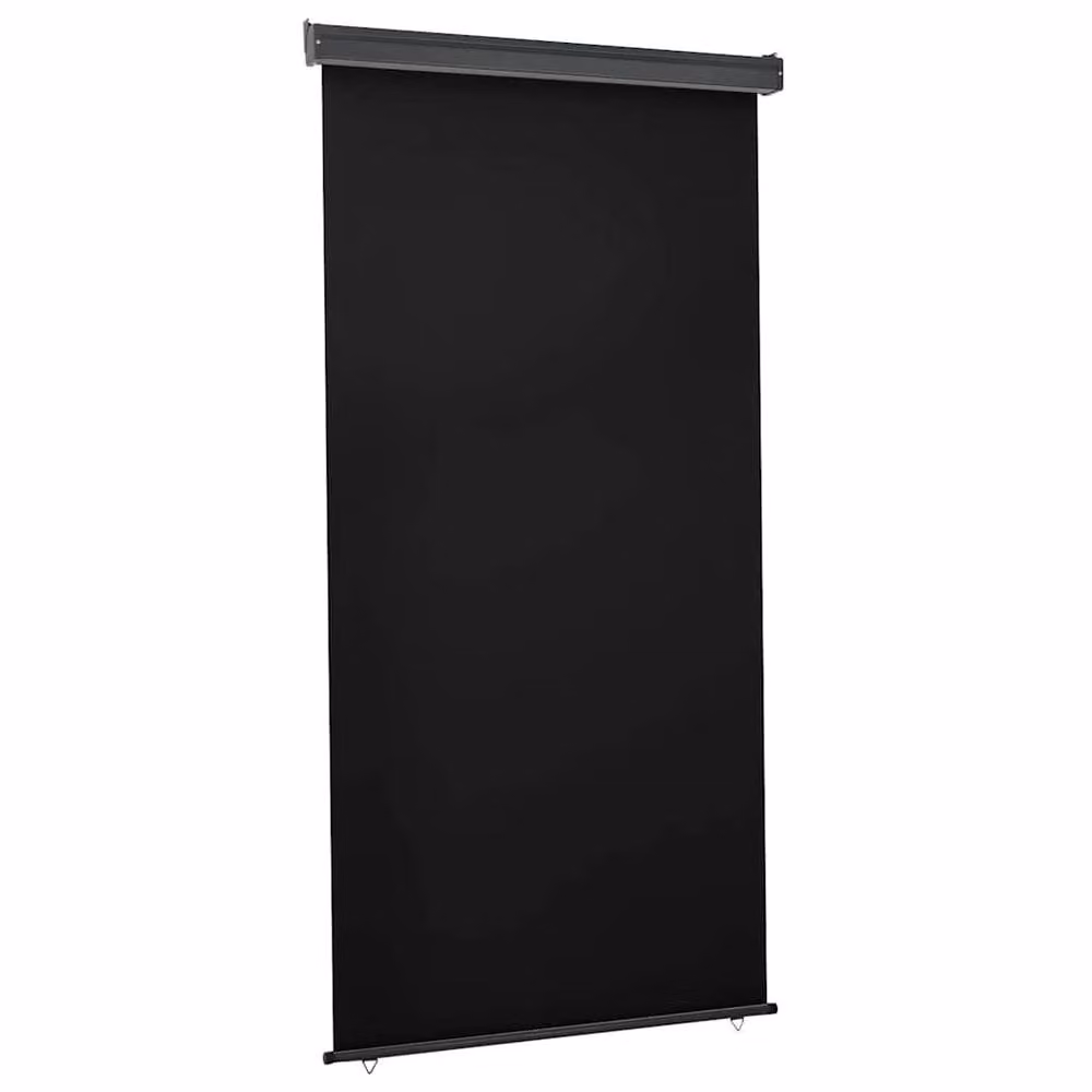 Berkfield Home Stylish Balcony Side Roller Awning in Black, W/H: 125 x 250 cm – 2