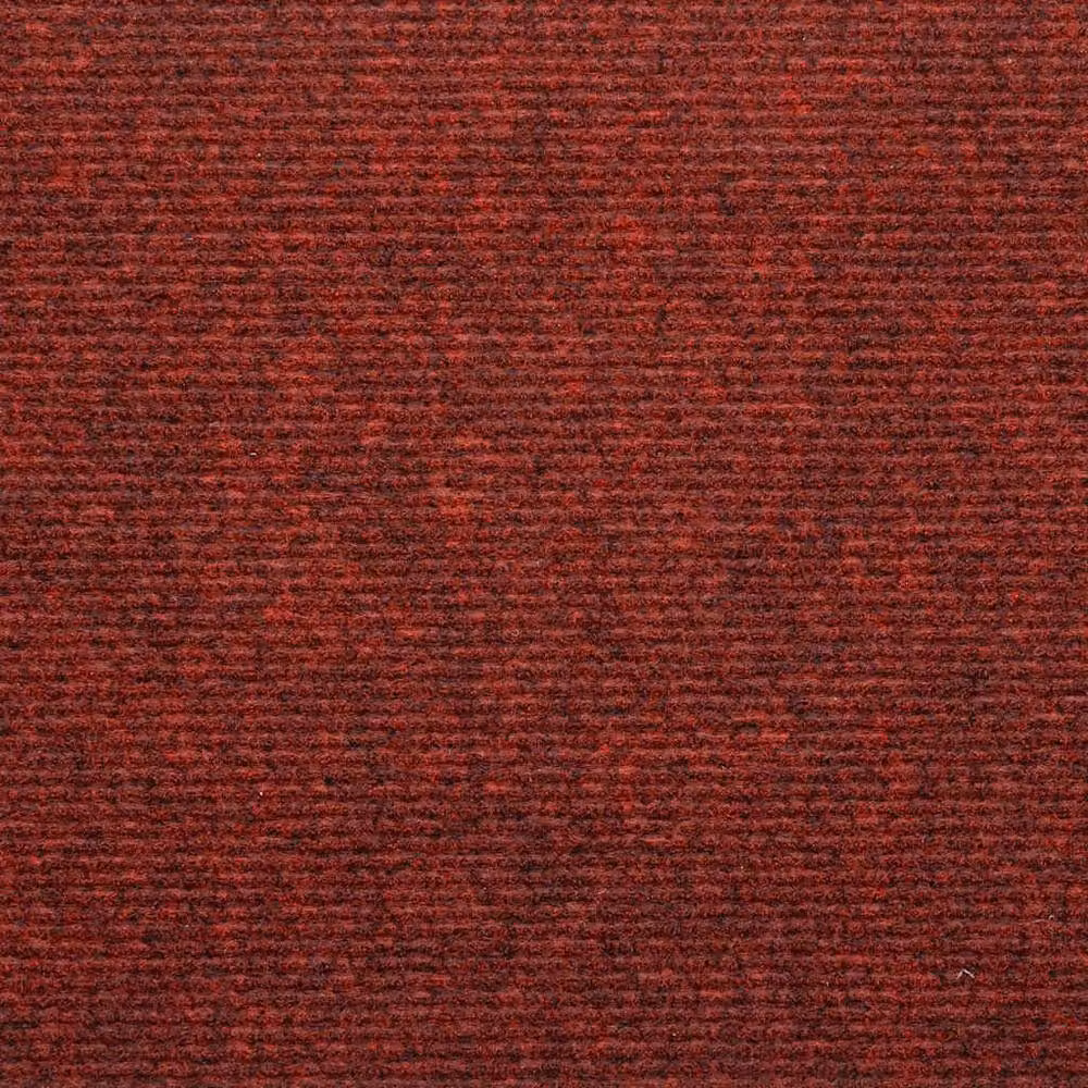 Berkfield Home Self-adhesive Stair Mats, 15 Pieces, Red, W/D/H: 56 x 17 x 3 cm – 5