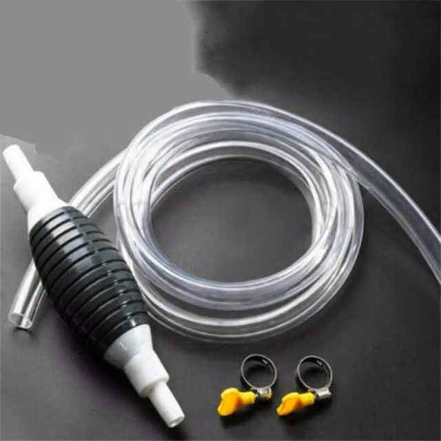 VOGREX Hand Siphon Pump for Petrol, Diesel, Water, Oil and Liquid Fuel Transfer