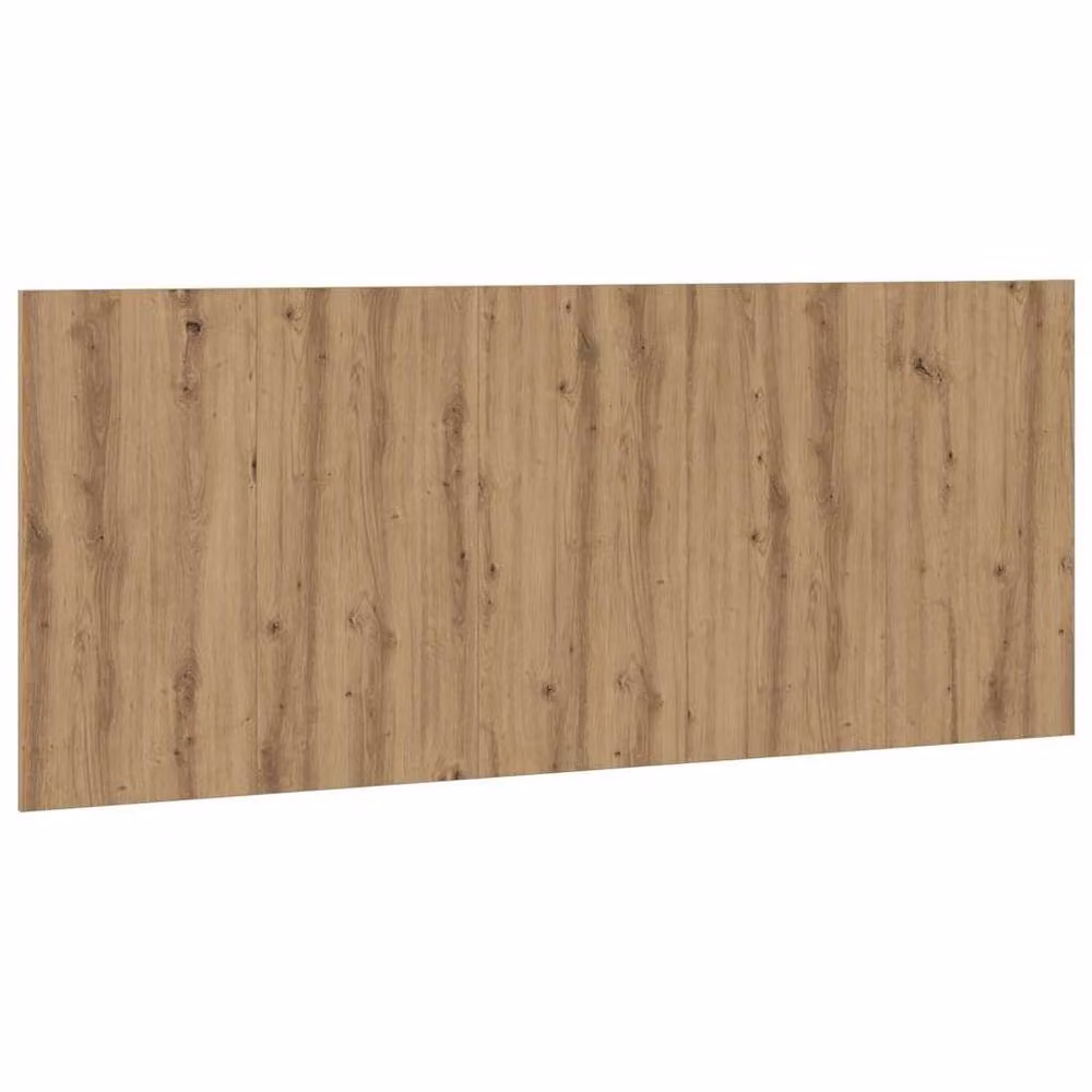 Berkfield Home Artisan Oak Bed Headboard in Brown, W: 200 cm, D: 1.5 cm, H: 80 cm – 2