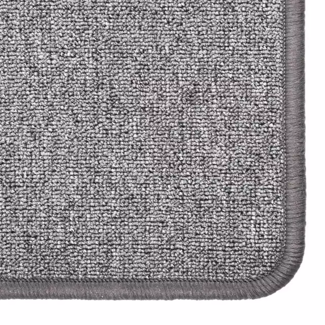 Berkfield Home Elegant Carpet Runner in Dark Grey, W/D/H: 80 x 300 cm – 1