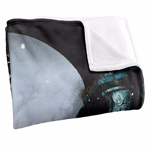 LOGOVISION The Hobbit Battle of the Five Armies Silky Touch Super Soft Fleece Throw Blanket, White and Multicolour, W/D/H: 152 x 127 x 1 cm – 2