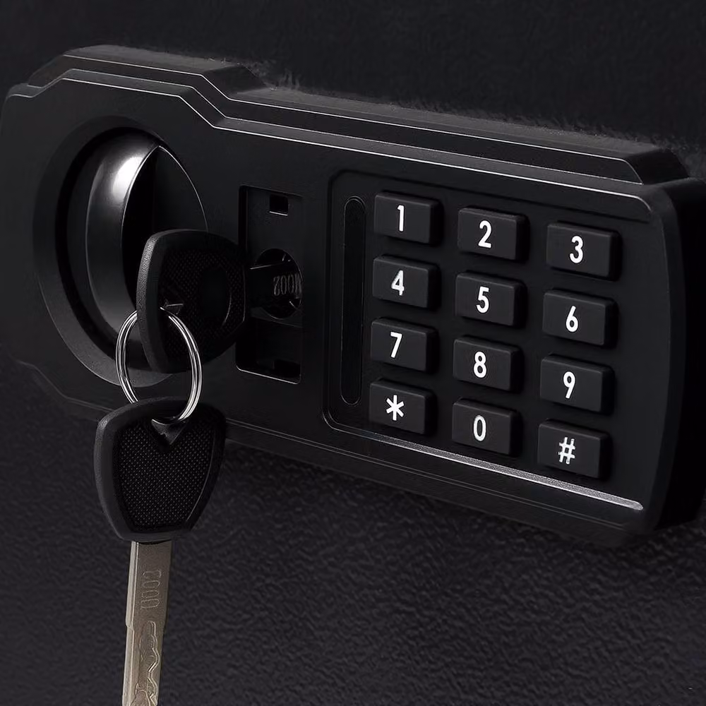 Levede 31L Fireproof Electronic Security Safe Box in Black with Digital Keypad and Keys for Cash and Jewellery Storage – 8