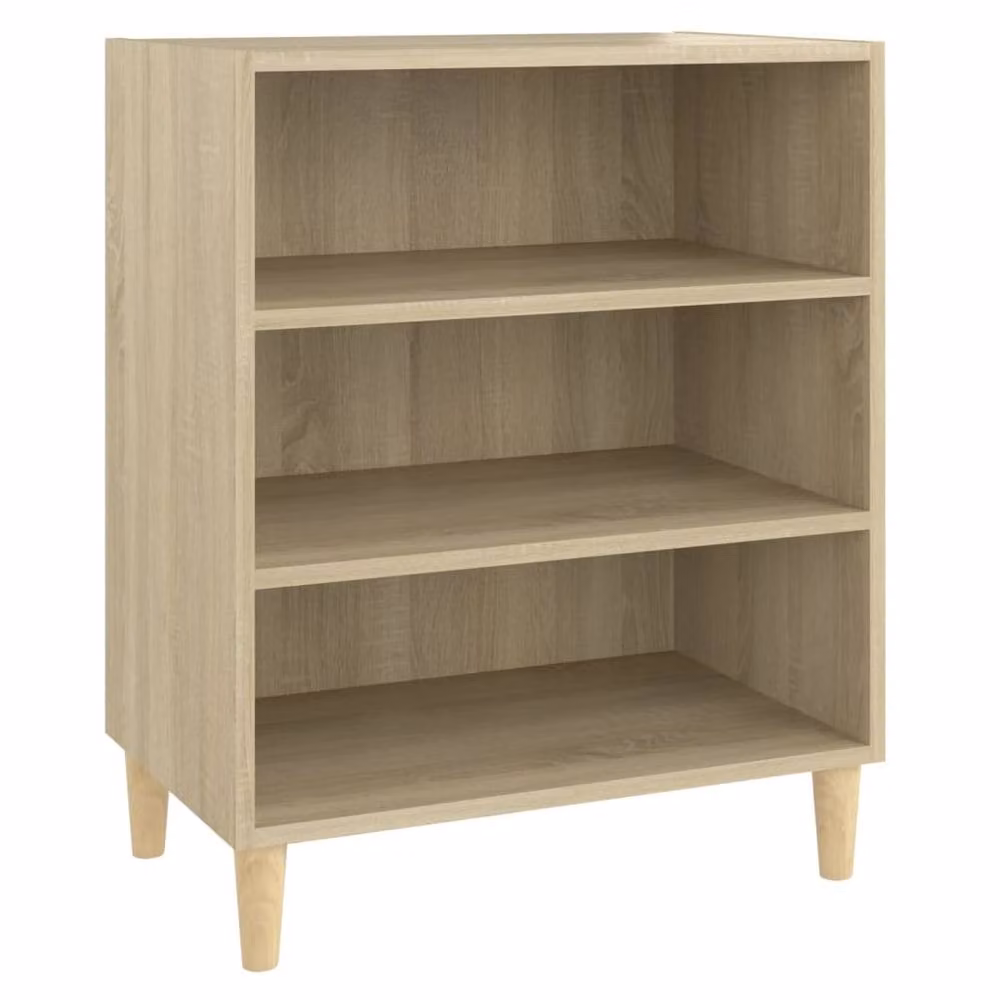 Berkfield Home Sonoma Oak Sideboard in Brown, W/D/H: 57 x 35 x 70 cm – 2