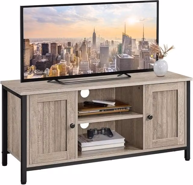 Kelvenix Industrial Grey TV Cabinet and Media Stand W/D/H: 50 x 40 x 40 cm – 1