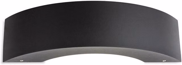 Netlighting Arch Integrated LED Outdoor Wall Light in Black IP65