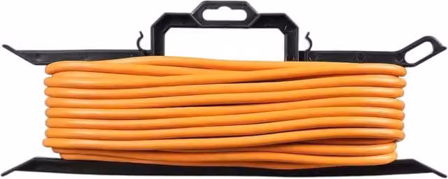Masterplug Outdoor Extension Lead in Orange and Black