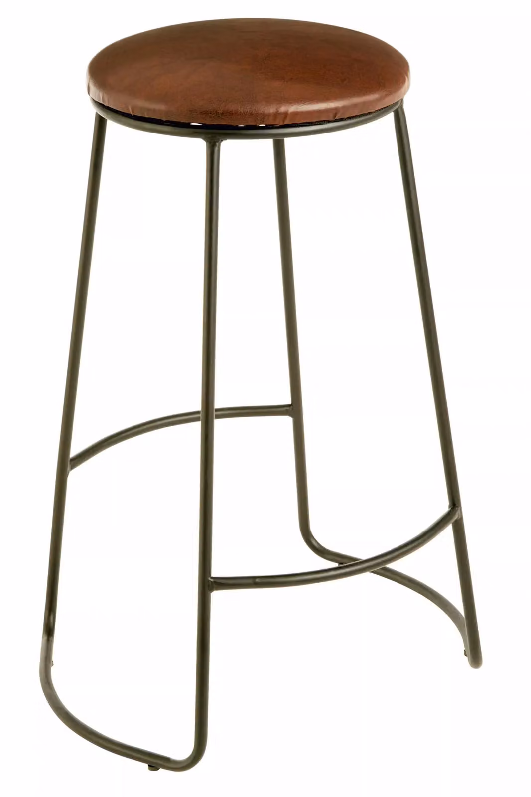 Orsina Modern Black Metal Counter Stool – 2