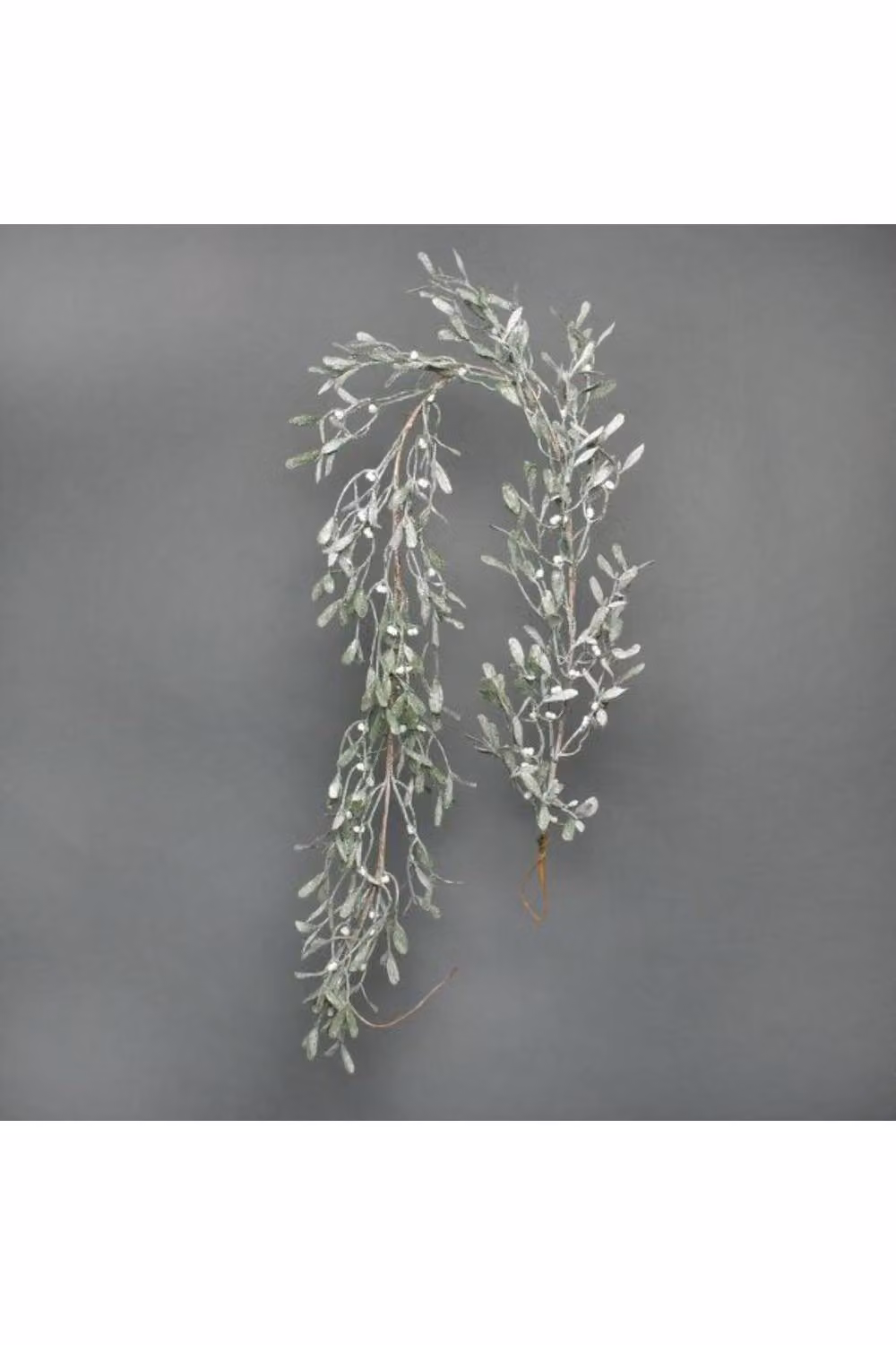 KDMD Mistletoe Frosted Green Christmas Foliage Garland – 2