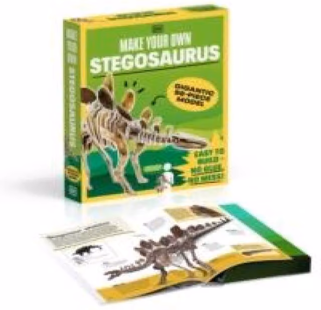 DK Make Your Own Stegosaurus Multicolour Hardback Cardboard Book