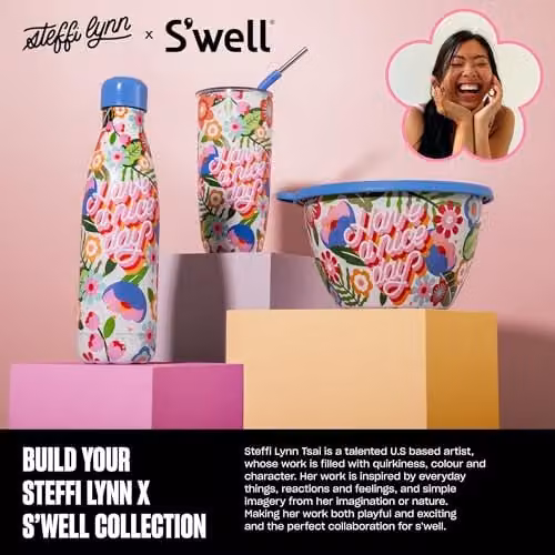 S'well Stainless Steel Salad Bowl Kit with Compartments, 1.9 l, Multicolour – 4
